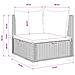 2 pz Set Lounge in Rattan con Cuscini GENDT Rattan naturale - Foto miniatura 6