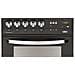 Cucina a Gas PNM66MFT / C 4 Fuochi a Gas Forno Elettrico Multifunzione Classe A Dimensioni 60x60 cm Colore Nero Serie Cucine Moderne - Foto miniatura 4
