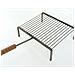 Graticola ferro cm. 35x30 con manico in legno - Foto miniatura 1