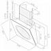 Cappa Parete Om Air PRF0094734 Filtrante da 75 cm Colore Bianco - Foto miniatura 3