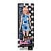 Barbie bambola fashionista capelli blu - Foto miniatura 5