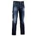 Pantalone Jeans Stretch Blu L Stone Diadora - Foto miniatura 1