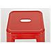 Set 2 Sgabelli Bar Joshua in Metallo I Coppia Sgabelli Industriali Scandinavian Senza Schienale Impilabili I 2 Sgabelli da Bancone H 77 cm Rosso - Foto miniatura 2