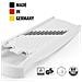 Tagliaverdure Wave-Waffle PowerLine - Tagliapasta Wave senza taglierina Tagliaverdure Tagliaverdure Tagliaverdure | bianco - Foto miniatura 6