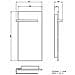 Termoarredo Scaldasalviette Elettrico A Muro Hom - Elysir S - Foto miniatura 6