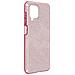 Cover Semirigida Samsung Galaxy A12 In Silicone Con Paillettes Rosa - Foto miniatura 1