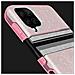 Cover Semirigida Samsung Galaxy A12 In Silicone Con Paillettes Rosa - Foto miniatura 5