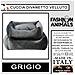 Divanetto Con Cuscino In Velluto Completamente Sfoderabile Cuccia Letto Per Cani Gatti Made In Italy (grigio-s-55x45x18 Cm)  - Foto miniatura 6