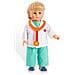 Abbigliamento Per Bambole Set Medico Con Stetoscopio 4 Pezzi 28-35 Cm - Foto miniatura 3