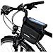 Telaio Bici Borsa Bicicletta Borsa Impermeabile Telefono Custodia 1.5l Nero (wbb26bk)  - Foto miniatura 1