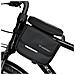 Telaio Bici Borsa Bicicletta Borsa Impermeabile Telefono Custodia 1.5l Nero (wbb26bk)  - Foto miniatura 7