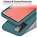 Custodia Compatibile Con Samsung Galaxy A72 4g / 5g In Liquid Verde - Coperchio Protettivo In Silicone Tpu Flessibile - Foto miniatura 4