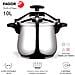 Clásica Bombe 10 Pentola A Pressione 10 L, Induzione, Acciaio Inox. 18/10, 3 Sistemi Di Sicurezza Argento - Foto miniatura 2