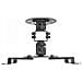 Supporto da Soffitto Basic Rotazione laterale 360° Capacità di carico Max 13.5 Kg Colore Inox - Foto miniatura 2