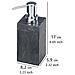 Dispenser Di Sapone Slate Rock, Wenko - Foto miniatura 4