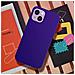 Cover Per Iphone 14 Ibrida Semirigida Sottile Leggera Viola - Foto miniatura 4