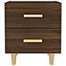 Comodini 2 Pz In Rovere Marrone 40x35x47,5 Cm - Foto miniatura 2