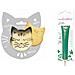 Kit Biscotti Di Soccorso Gatto + Penna Di Cioccolato Verde - Foto miniatura 1