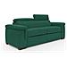 Giunone Divano Letto Alto 18 Cm. Impermeabile T02 Verde - Foto miniatura 1