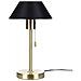 Lampada Da Tavolo Caparo Metallo Nero/oro - Foto miniatura 2