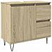 Armadietto Da Bagno Rovere Sonoma 65x33x60 Cm Legno Multistrato - Foto miniatura 1