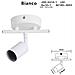 Applique Faretto Soffitto Sospensione Plaffoniera Orientabili Gu10 Led Bianco* - Foto miniatura 2