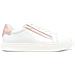 Cupsole Lace Up Trainers Sneakers Pelle Scarpe Donna Bianco Eu 36, Hw0hw01353 0lb - Foto miniatura 2