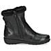 Black Casual Closed Booties Stivaletti Pelle Scarpe Donna Nero Eu 37, 9-26459-43-022 - Foto miniatura 3