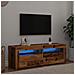 Mobile Porta TV con LED Legno Antico 120x35x40 cm Multistrato - Foto miniatura 6