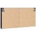 Armadietto Vetrina Rovere Marrone 100x8,5x50 Legno Multistrato - Foto miniatura 7