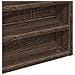 Armadietto Vetrina Rovere Marrone 100x8,5x50 Legno Multistrato - Foto miniatura 10