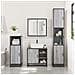 Mobile Lavabo Bagno Grigio Sonoma 65x33x60 Cm Legno Multistrato - Foto miniatura 3