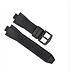 Cinturino In Silicone Compatibile Con Michael Kors Mk8184 8729 9020 Con Attacco Convesso Black - Foto miniatura 2