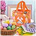 Sacchetti Pasquali Regalo Per La Raccolta Delle Uova Con Manici 12 Pezzi - Foto miniatura 4