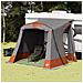 Tenda Grigio e Arancione e Nero 285 x 255 x 245 cm Poliestere - Foto miniatura 2