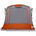 Tenda Grigio e Arancione e Nero 285 x 255 x 245 cm Poliestere - Foto miniatura 5