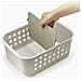 Cestello Portaoggetti Grande Easystore Per Bagno Organizzatore Ventilato Con Divisorio Mobile Ideale Per Articoli Igienici Facile Pulizia - Foto miniatura 1