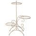 Supporto Per Vasi Asagao Metallo 26 Cm Beige - Foto miniatura 3