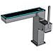 Rubinetto per lavabo da bagno, Blackswan, tipo M344, modello grigio antracite, con display digitale, dimensioni 20,3 cm - Foto miniatura 1