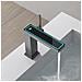 Rubinetto per lavabo da bagno, Blackswan, tipo M344, modello grigio antracite, con display digitale, dimensioni 20,3 cm - Foto miniatura 4