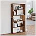 Armadio per Libri Legno vecchio 80 x 24 x 159 cm - Foto miniatura 2