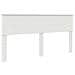 Struttura del letto Bianco 200 x 200 cm Legno multistrato - Foto miniatura 6