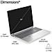 ProBook 4 G2a 16 inch Notebook Next Gen AI PC Wolf Pro Security Edition Copilot+ PC AMD Ryzen AI 7 445 Computer portatile 40,6 cm (16") WUXGA 32 GB DDR5-SDRAM 1 TB SSD Wi-Fi 7 (802.11be) Windows 11 Pro Argento - Foto miniatura 5