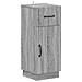 Set di armadietti da bagno in 3 pezzi HOORN Sonoma grigio - Foto miniatura 6