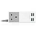 Caricabatterie multilplo da muro con 4 porte USB per iPhone / iPad - Foto miniatura 3