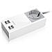 Caricabatterie multilplo da muro con 4 porte USB per iPhone / iPad - Foto miniatura 2