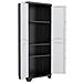 Armadietto Alto A Doppia Anta E 3 Ripiani Cm 68x39x173 Serie Linear - 9724000 - Foto miniatura 1