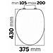Sedile Wc Chiusura Morbida Douglas Mdf Marrone Chiaro 251675346 - Foto miniatura 1