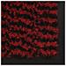 Tappeto Antipolvere Trapuntato Rettangolare 120x180cm Rosso - Foto miniatura 2