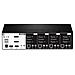 4-port Display Port Kvm Switch Dual Monitor In - Foto miniatura 2